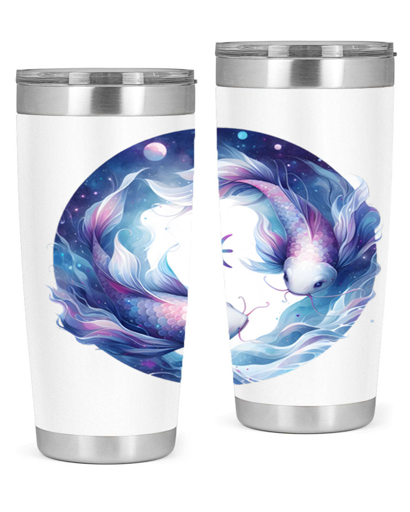 pisces 363#- zodiac- Tumbler