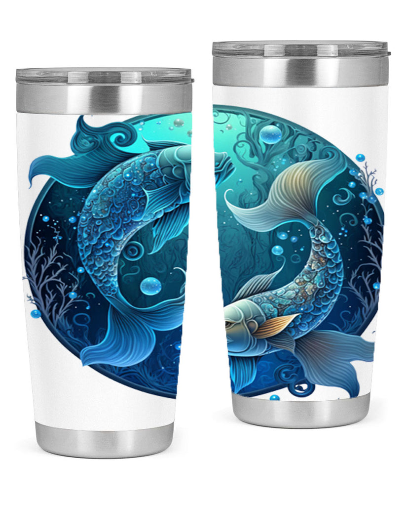 pisces 364#- zodiac- Tumbler