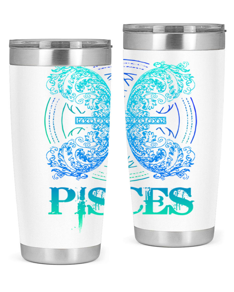 pisces Zodiac 381#- zodiac- Tumbler