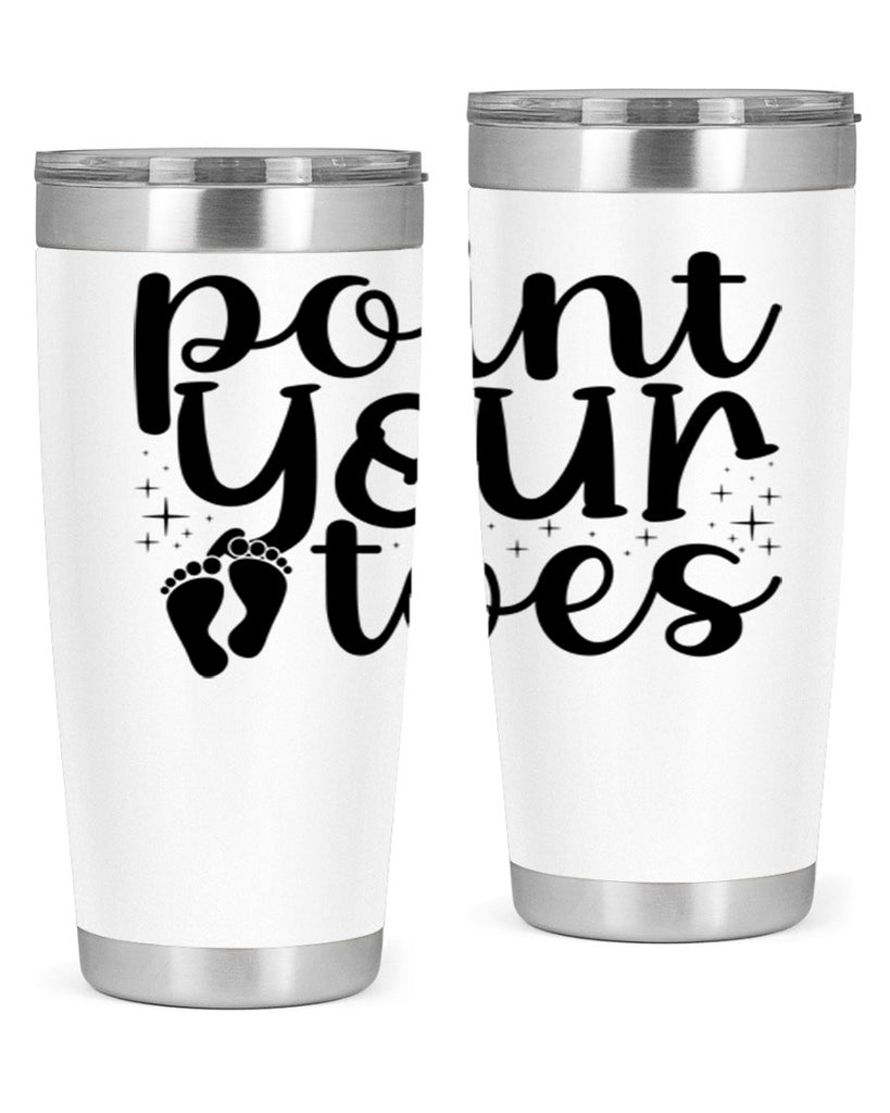 point your toes67#- ballet- Tumbler