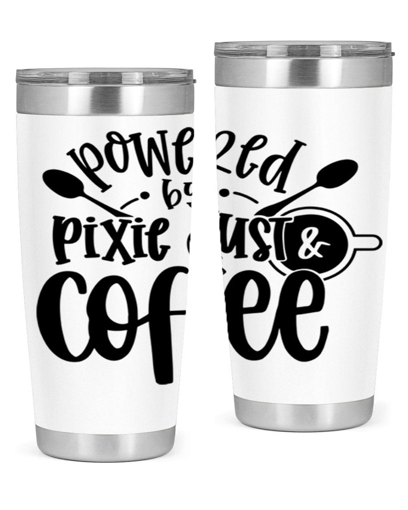 powered by pixie dust coffee 42#- coffee- Tumbler