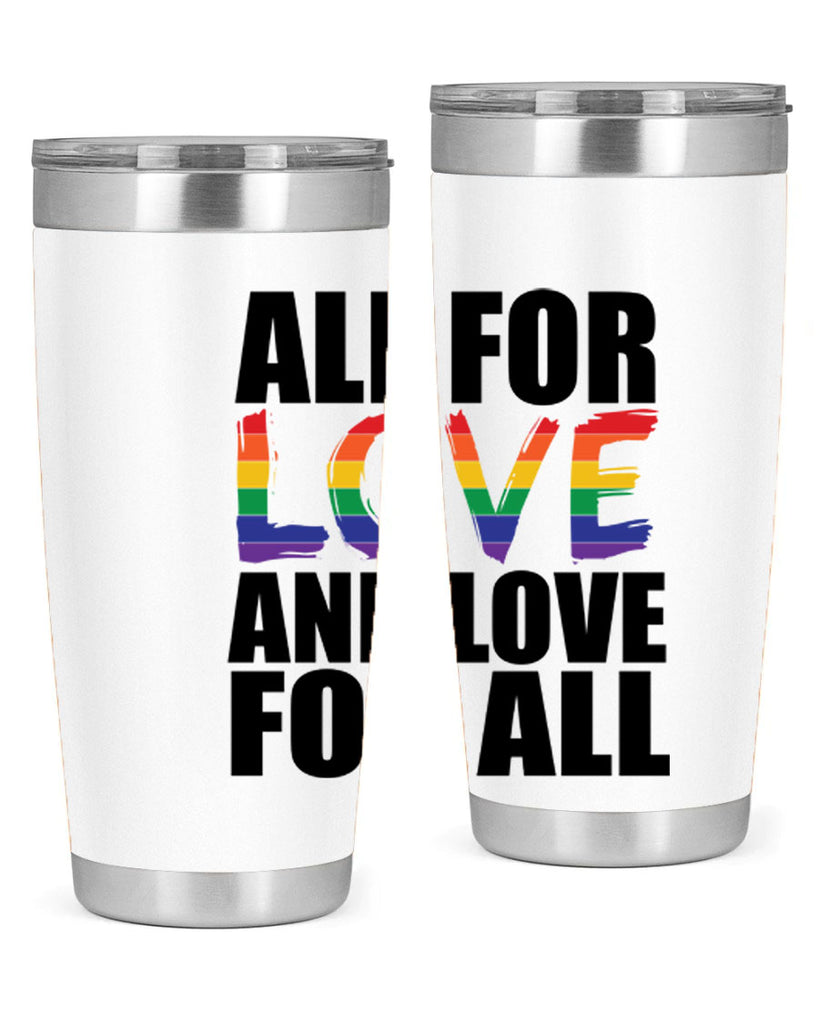 pride love for all 65#- lgbt- Tumbler