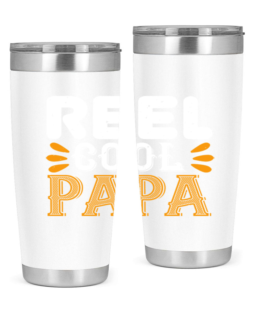 reel cool papa 12#- grandpa - papa- Tumbler