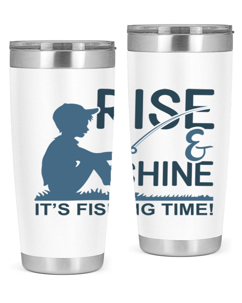 rise shine 41#- fishing- Tumbler