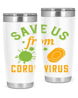 save us from coronavirus Style 24#- corona virus- Cotton Tank