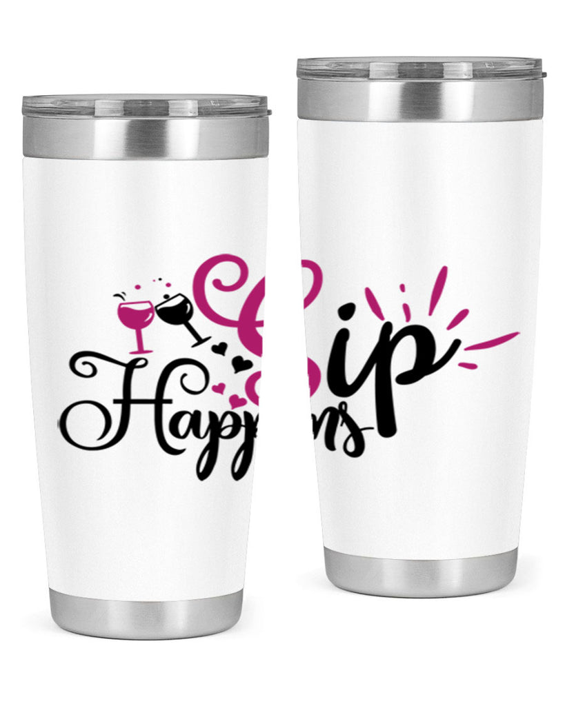 sip happens 163#- wine- Tumbler