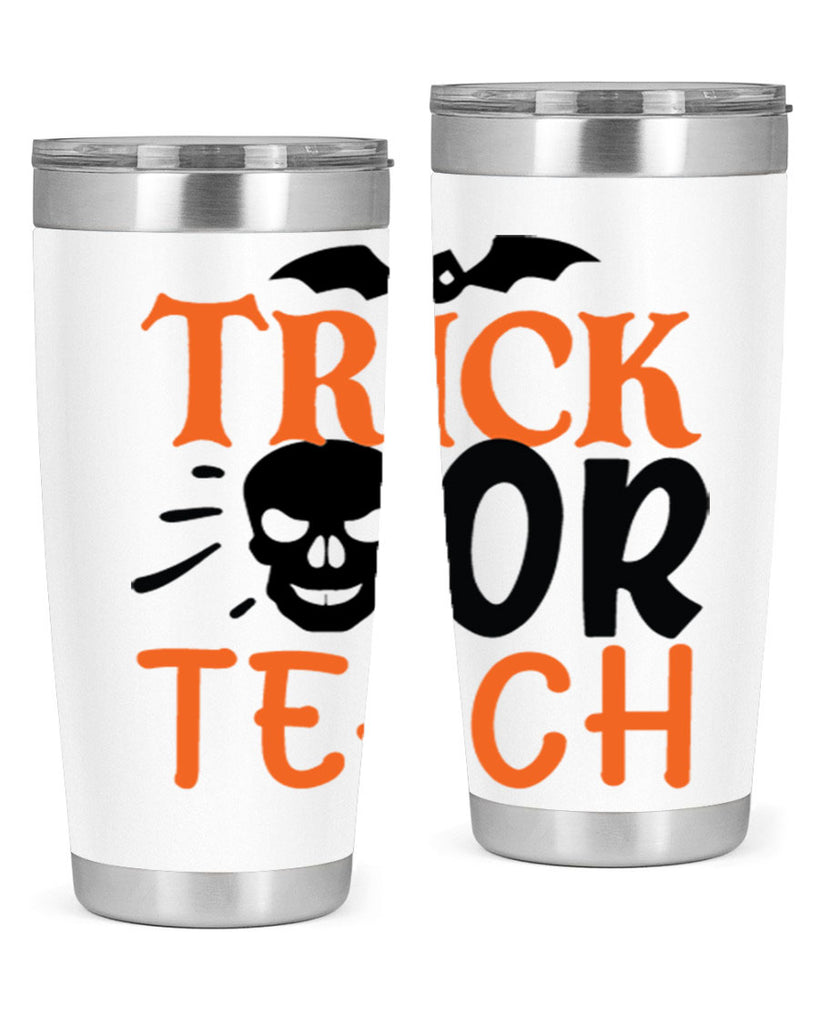 trick or teach 104#- halloween- Tumbler