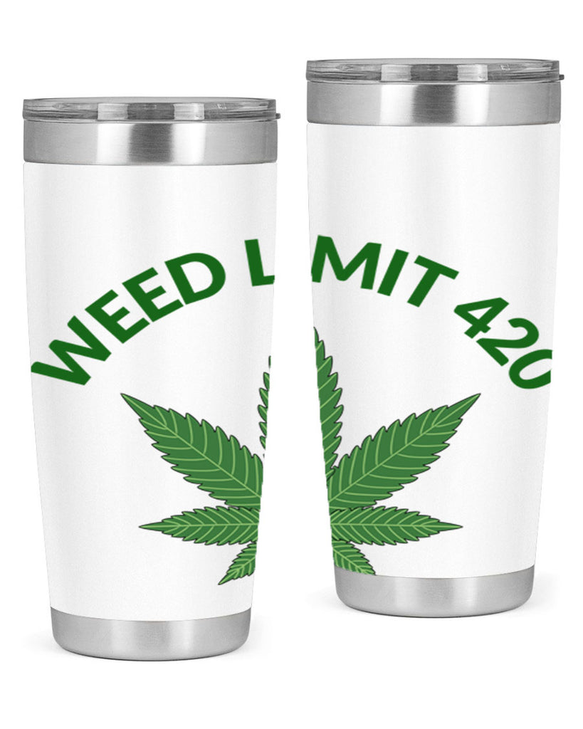 weed limit 420 sd 293#- marijuana- Tumbler