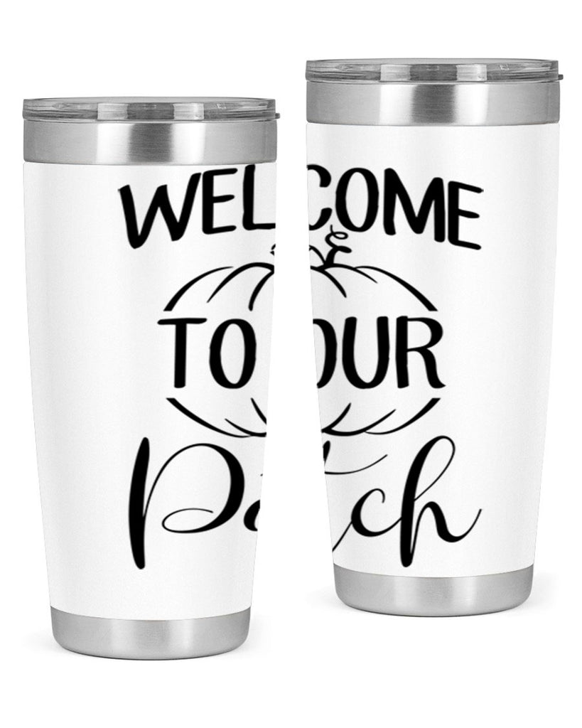 welcome to our patch 632#- fall- Tumbler