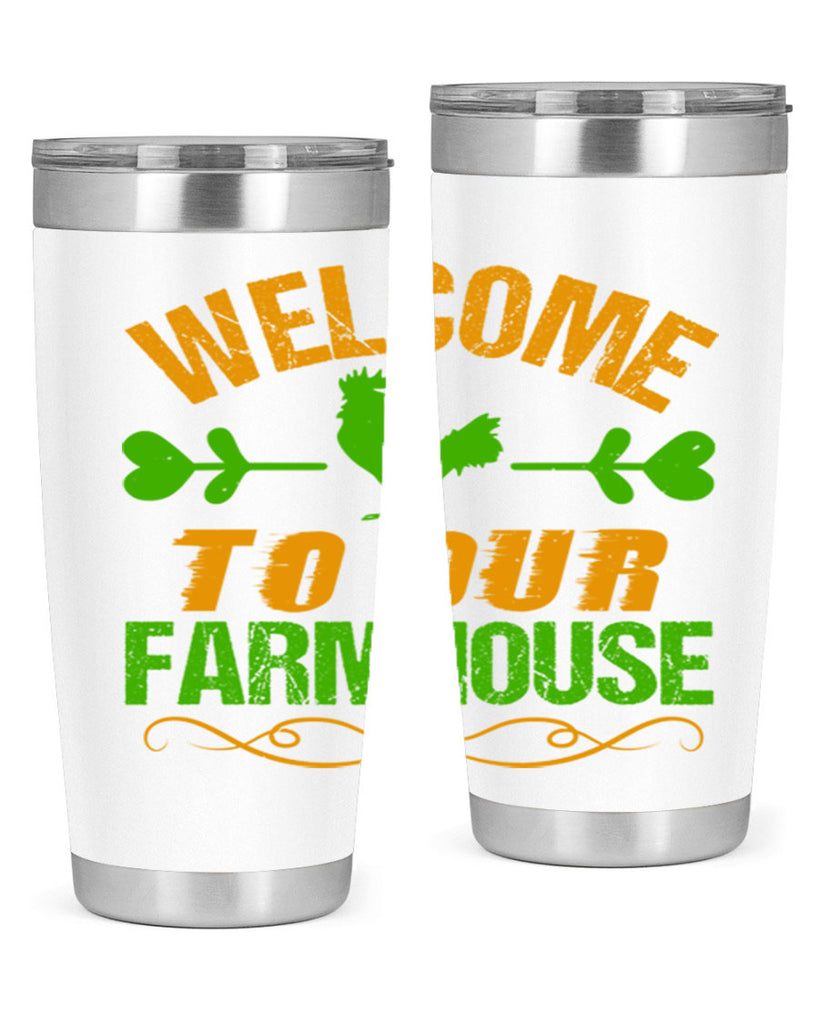 welcome to your farmhouse 28#- farming and gardening- Tumbler