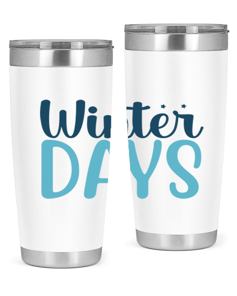 winter days 499#- winter- Tumbler