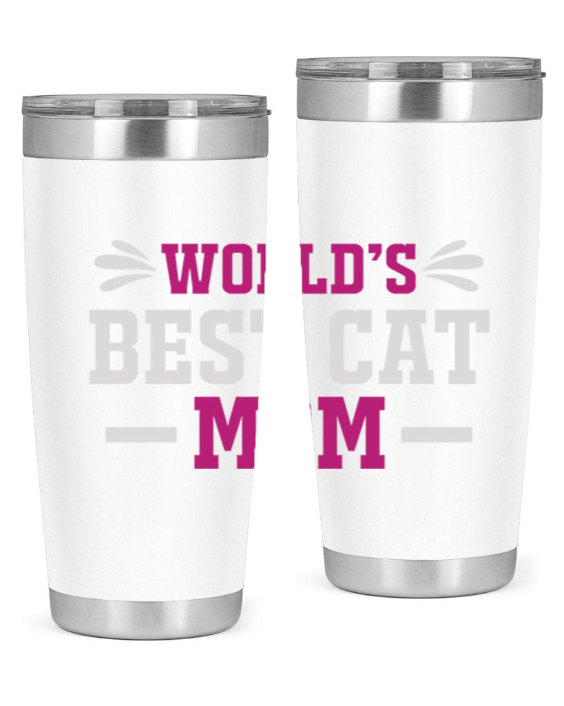 world’s best cat mom 17#- mom- Tumbler