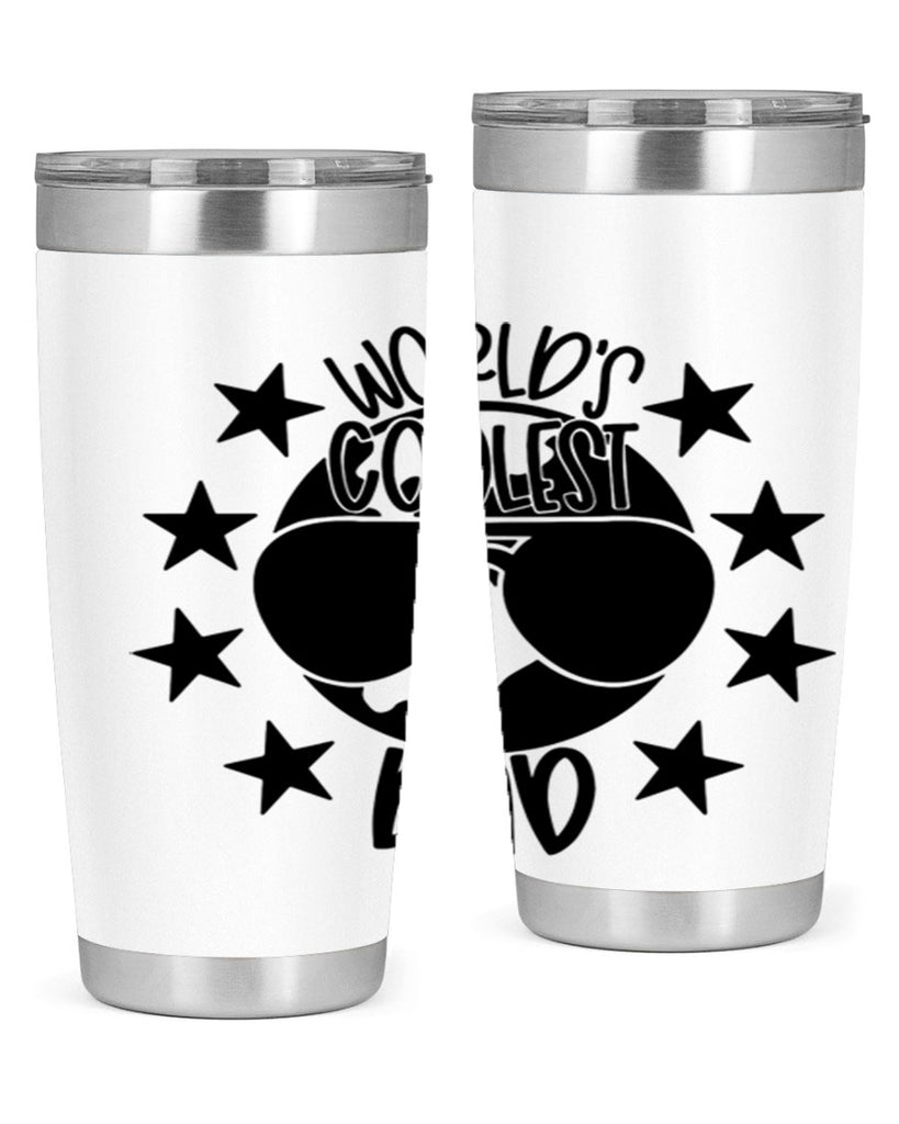 worlds coolest dad 11#- fathers day- Tumbler