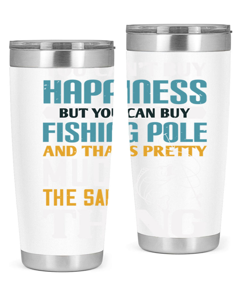 you cant buy happiness 3#- fishing- Tumbler