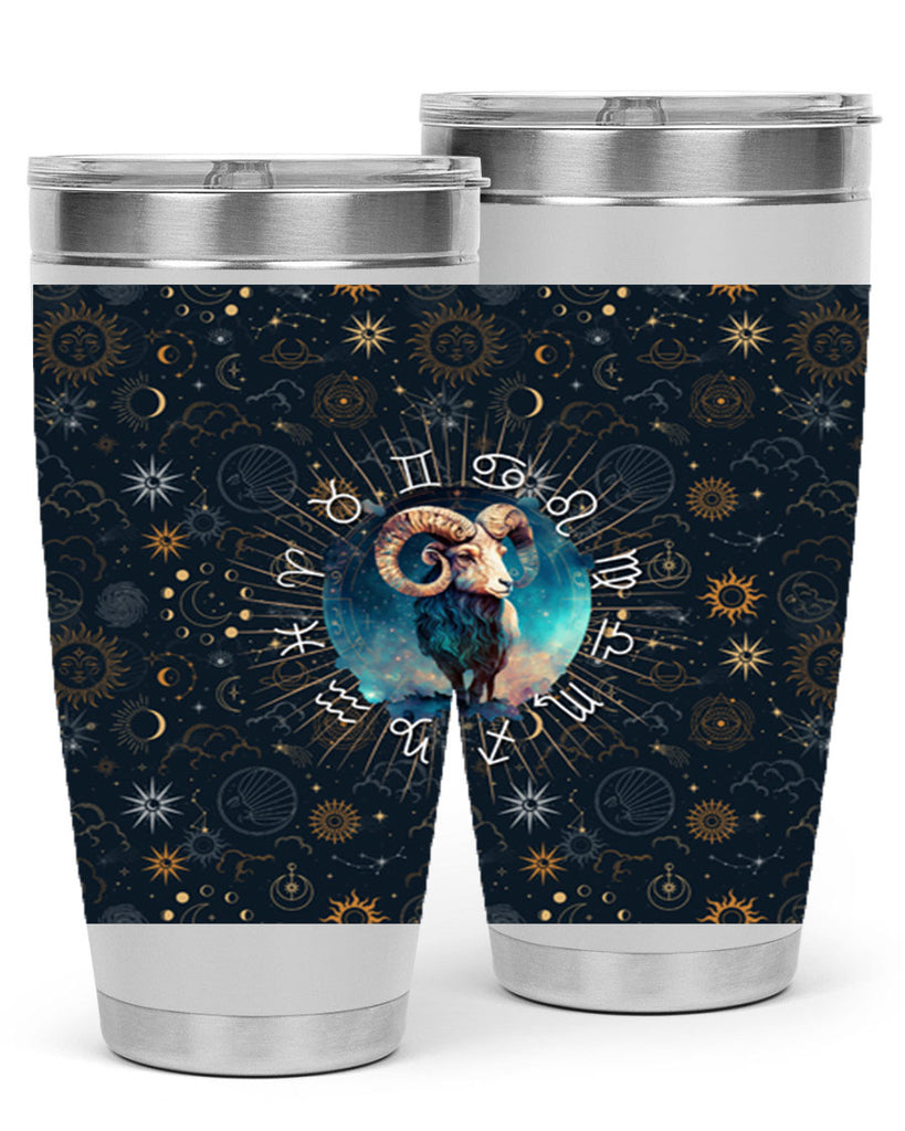 Aries Straigth 95#- zodiac- Tumbler