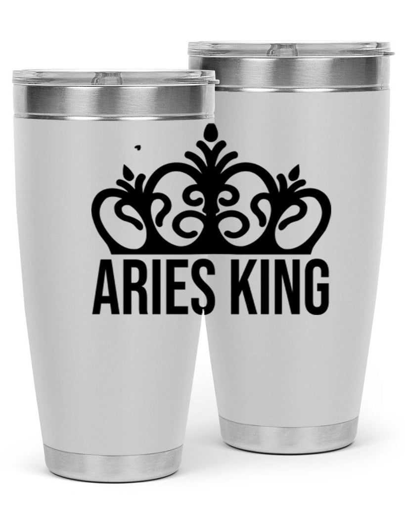 Aries king 107#- zodiac- Tumbler