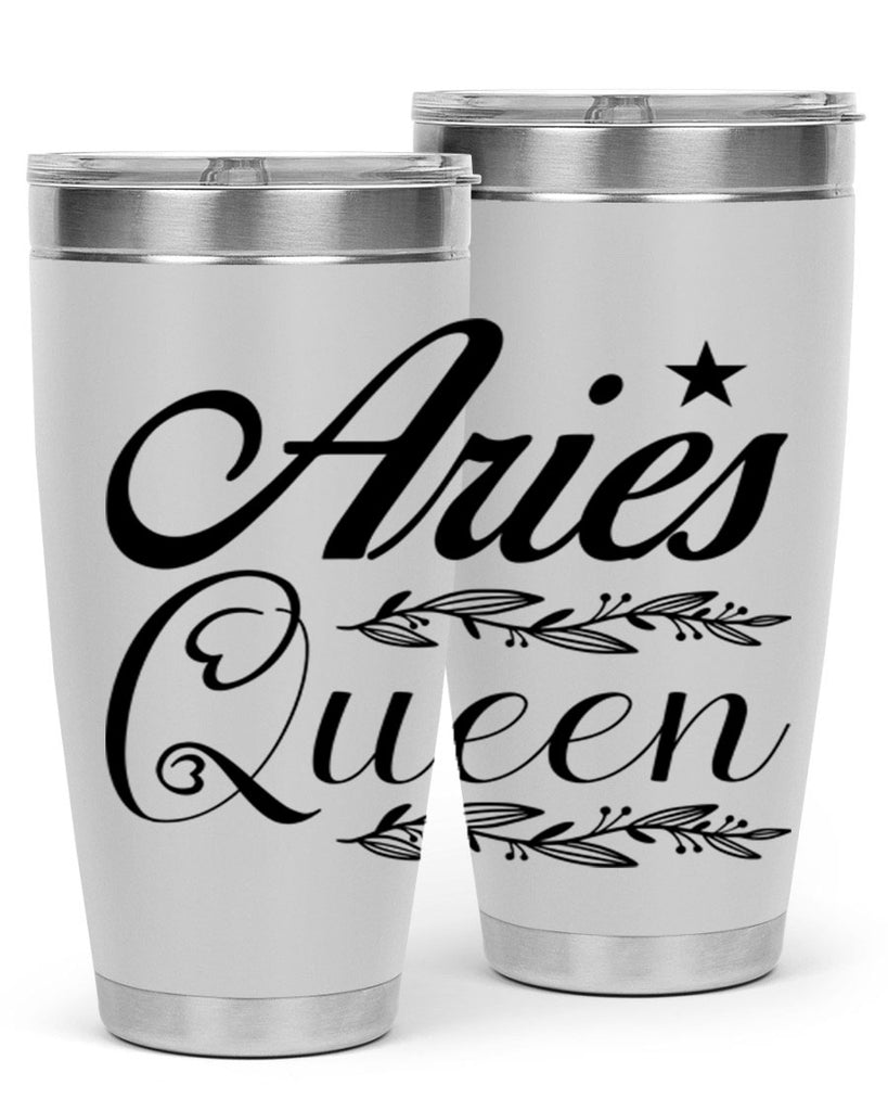 Aries queen 119#- zodiac- Tumbler
