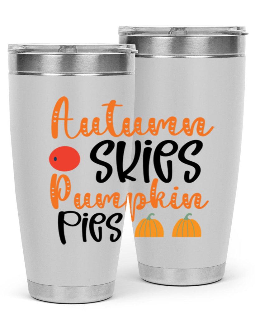 Autumn Skies Pumpkin Pies 30#- fall- Tumbler