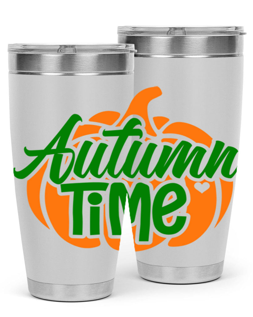 Autumn Time 34#- fall- Tumbler