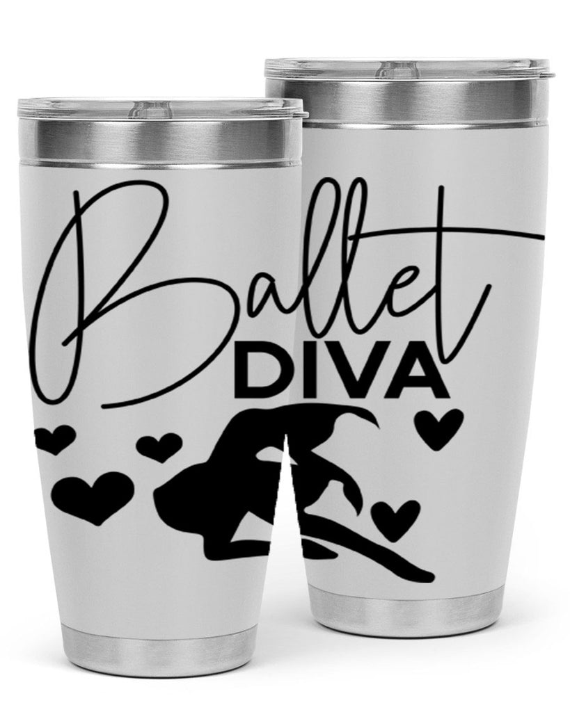 Ballet Diva 5#- ballet- Tumbler