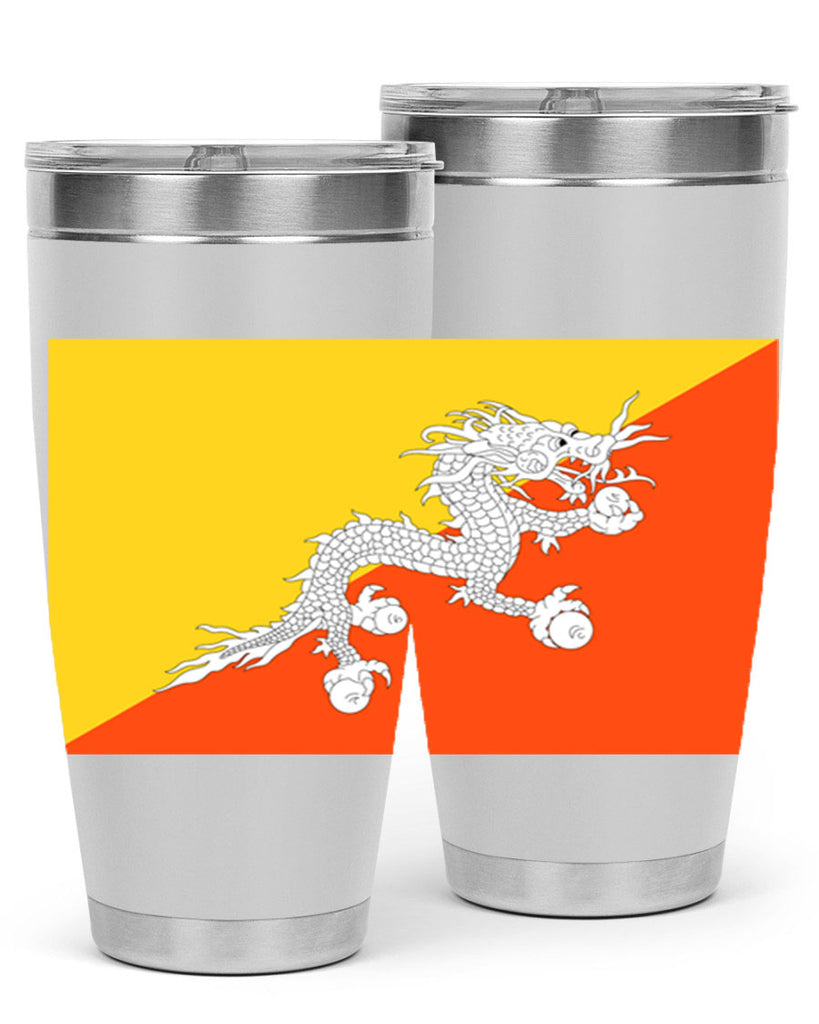 Bhutan 178#- world flags- Tumbler