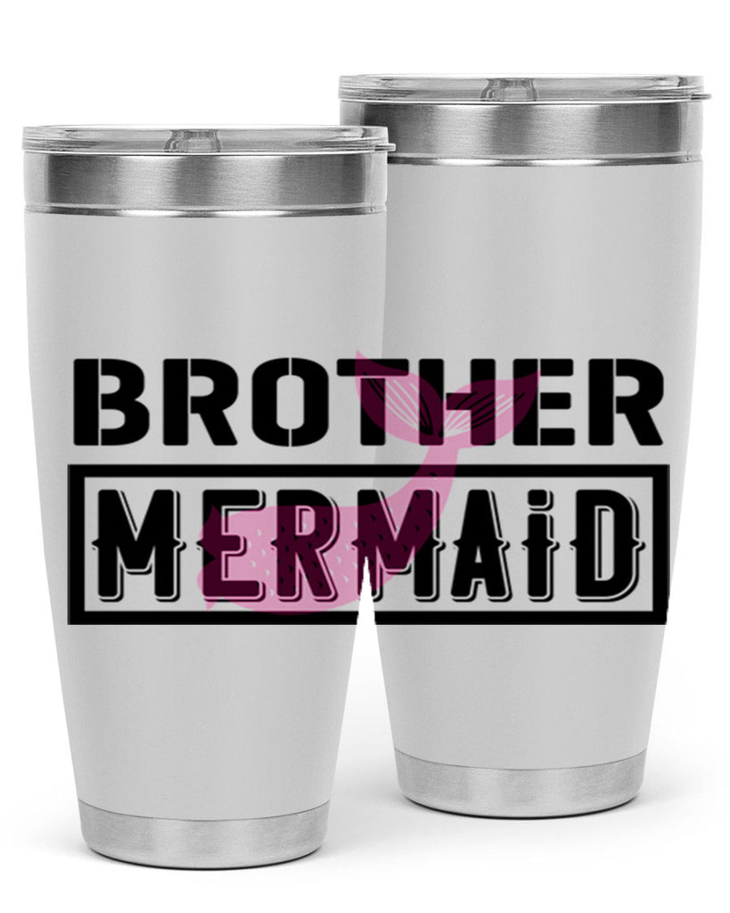 Brother mermaid 86#- mermaid- Tumbler