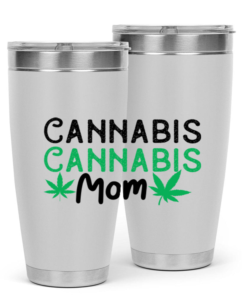 Cannabis Mom 48#- marijuana- Tumbler