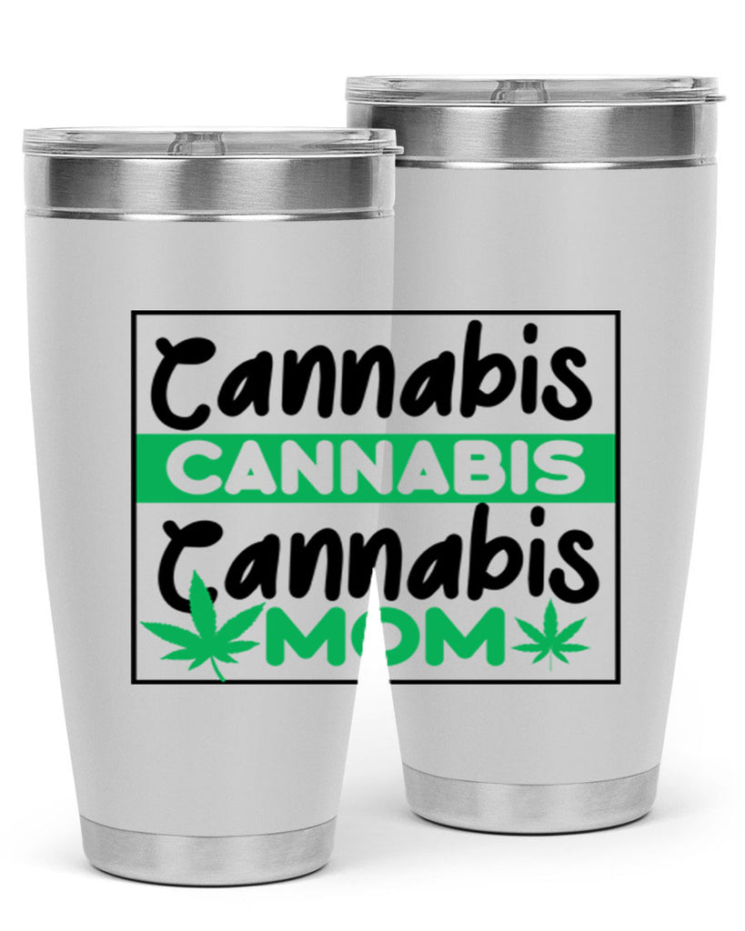 Cannabis Mom 49#- marijuana- Tumbler