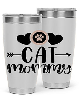 Cat Mommy Style 87#- cat- Tumbler