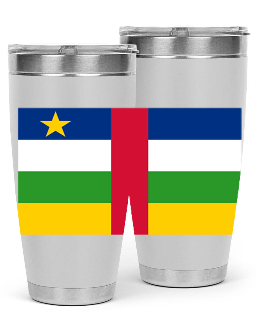 Central African Republic 165#- world flags- Tumbler