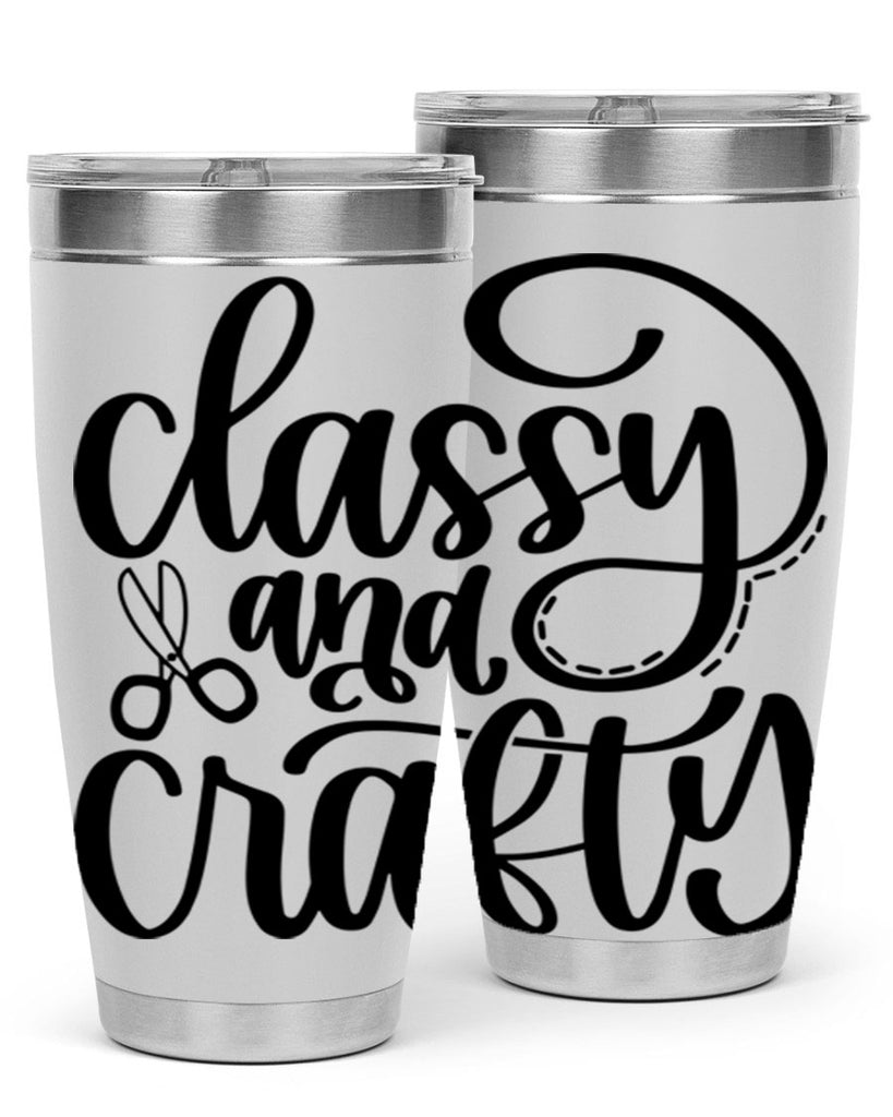 Classy And Crafty 43#- crafting- Tumbler