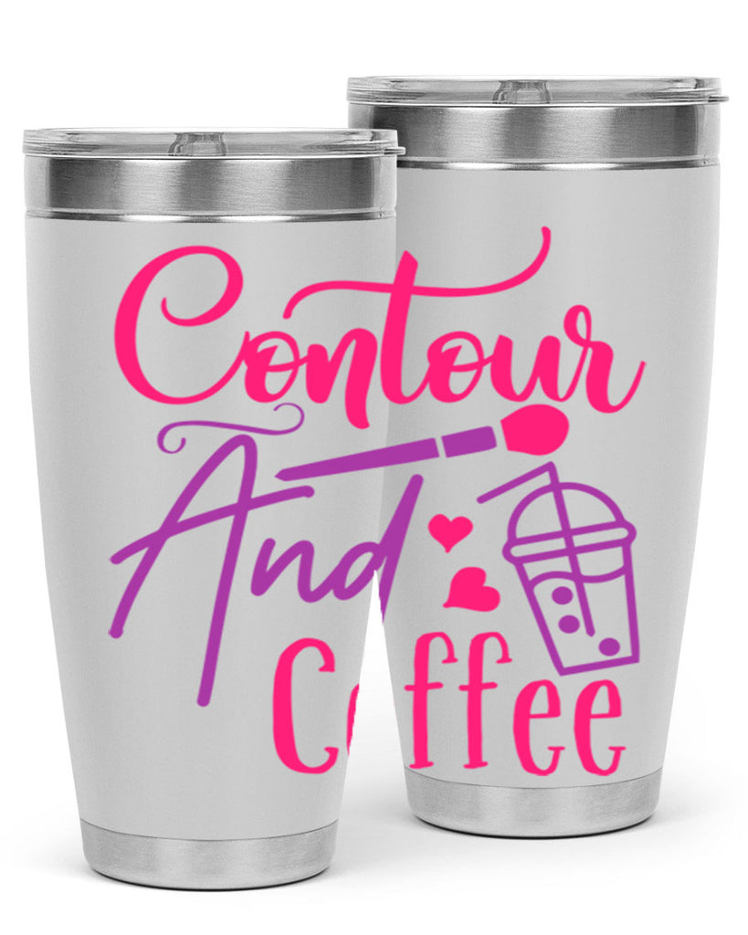 Contour And Coffee Style 243#- make up- Tumbler