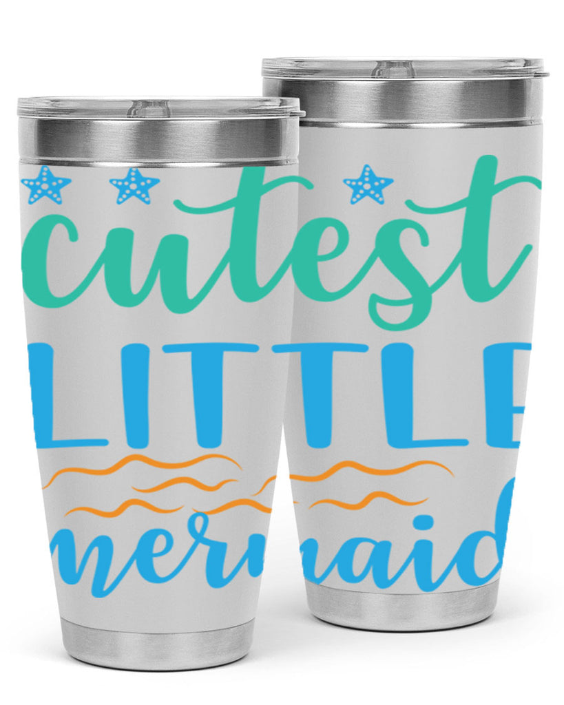 Cutest Little Mermaid Design 97#- mermaid- Tumbler
