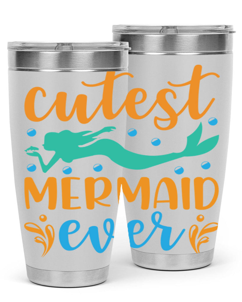 Cutest Mermaid Ever Design 102#- mermaid- Tumbler