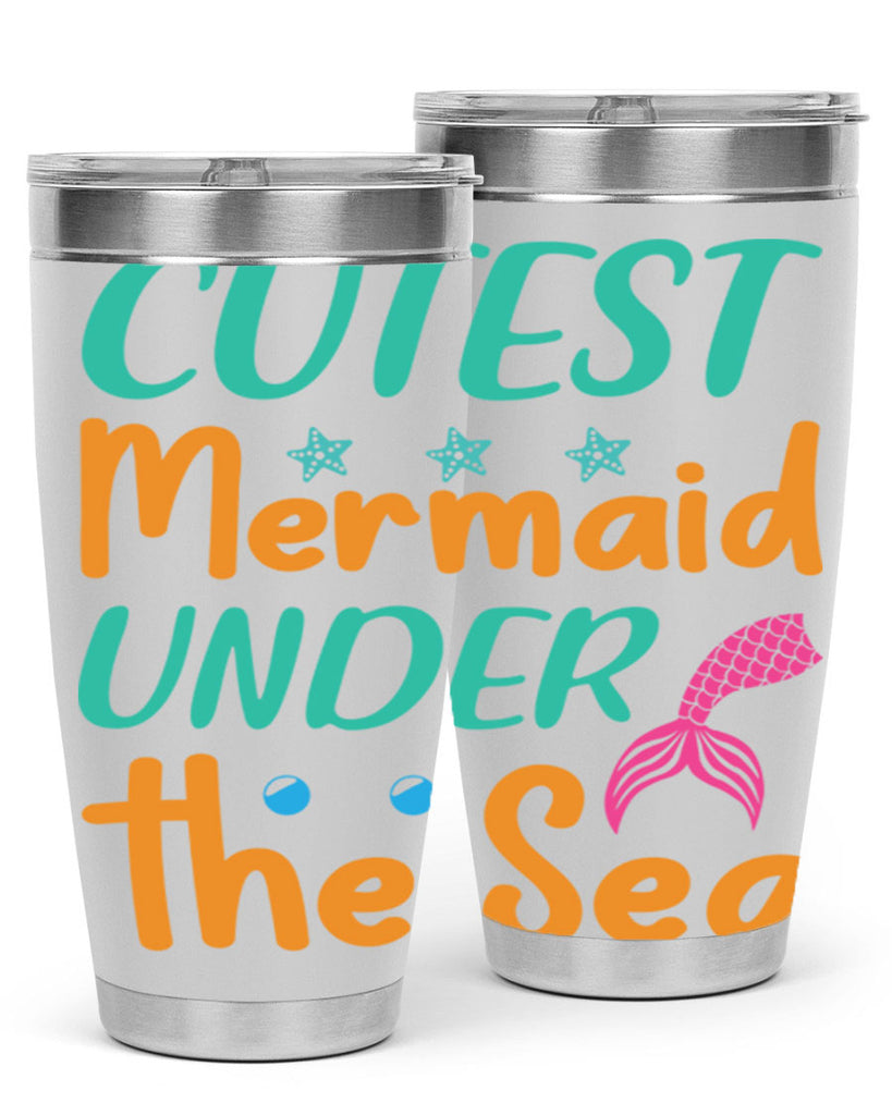 Cutest Mermaid Under the Sea 107#- mermaid- Tumbler