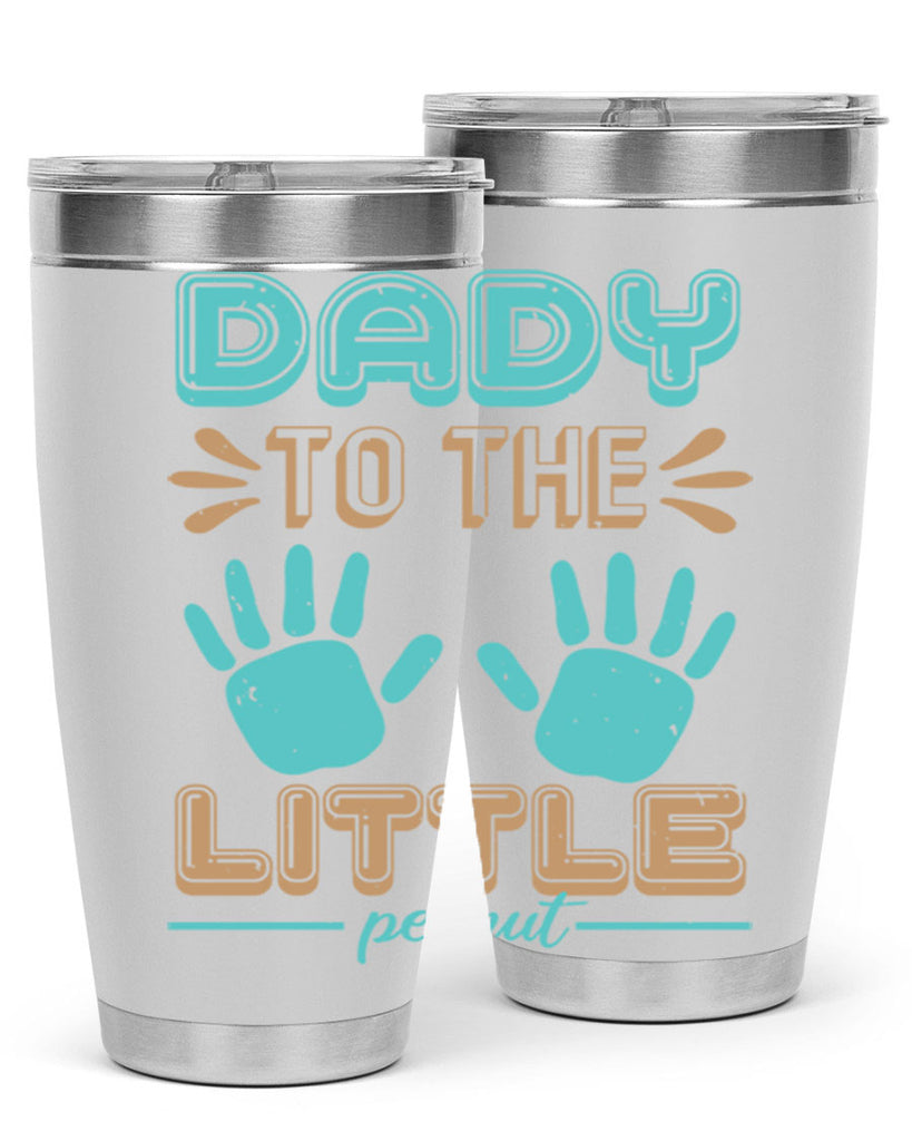 Dady to the little peanut Style 43#- baby shower- tumbler