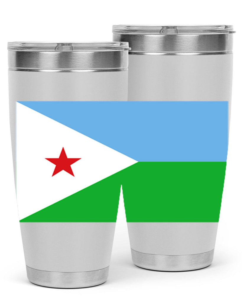 Djibouti 150#- world flags- Tumbler