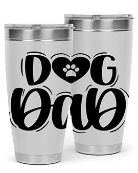 Dog Dad Style 30#- dog- Tumbler