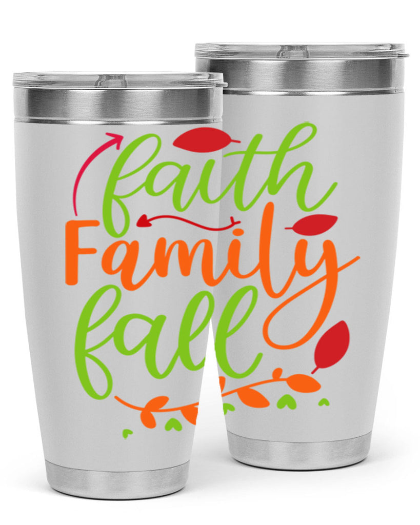 Faith Family Fall 82#- fall- Tumbler