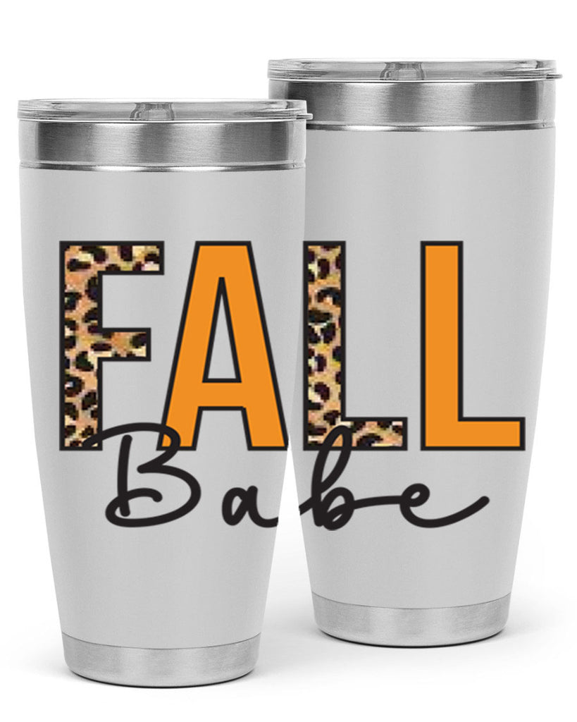 Fall Babe 87#- fall- Tumbler