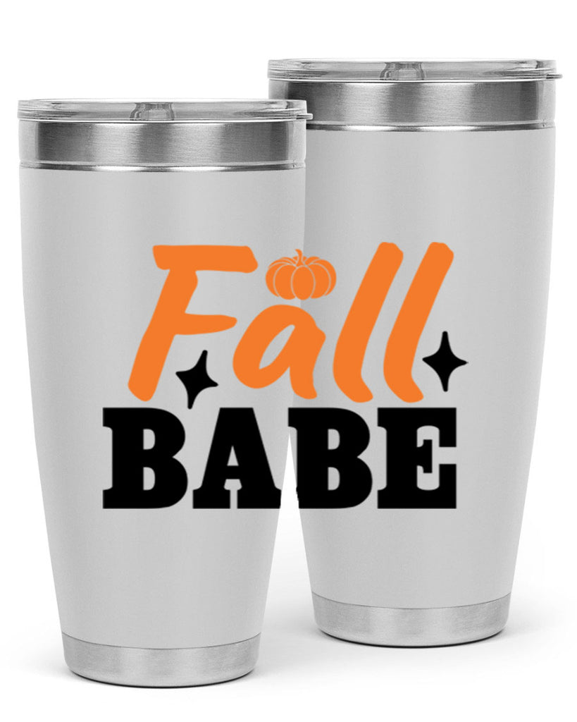 Fall Babe 89#- fall- Tumbler