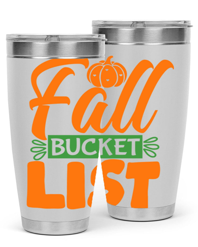 Fall Bucket List 93#- fall- Tumbler