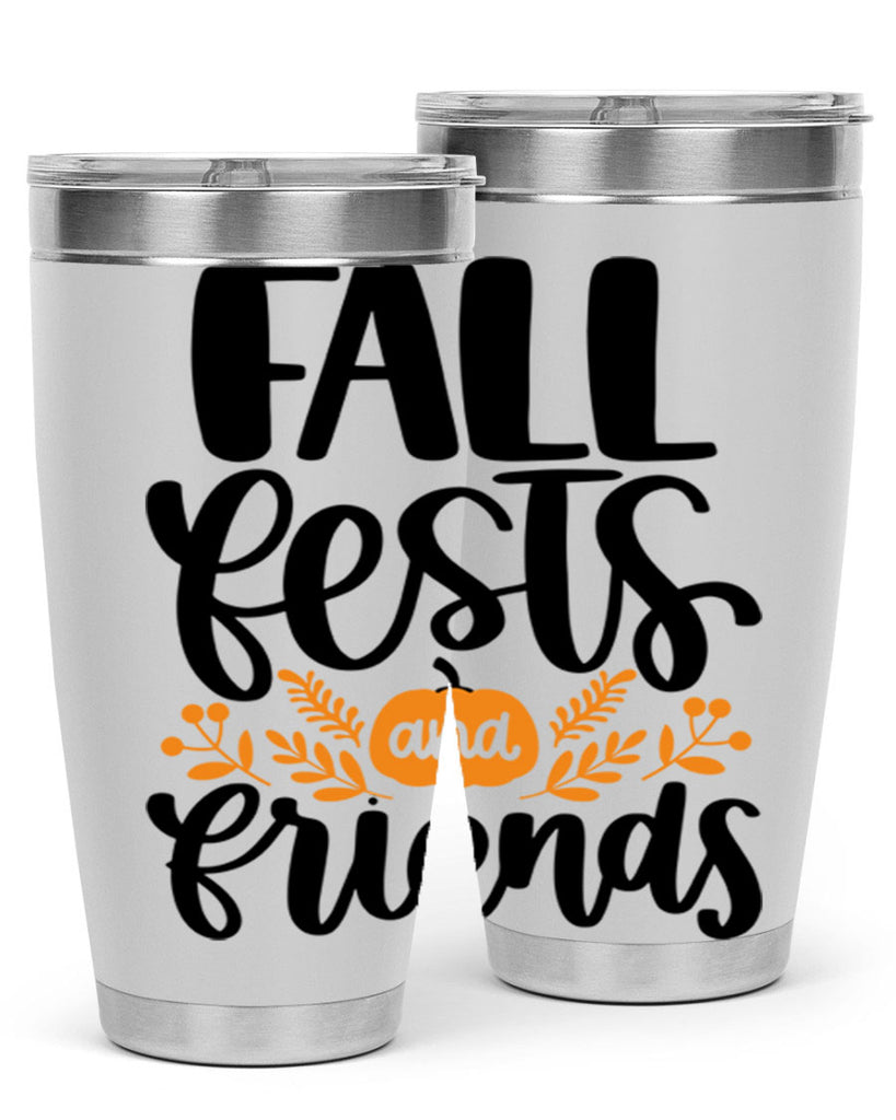 Fall Fests And Friends 484#- fall- Tumbler