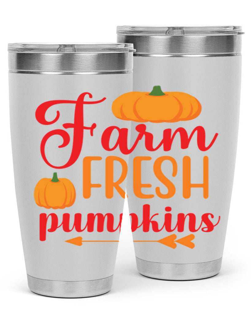 FarmFreshPumpkins 177#- fall- Tumbler