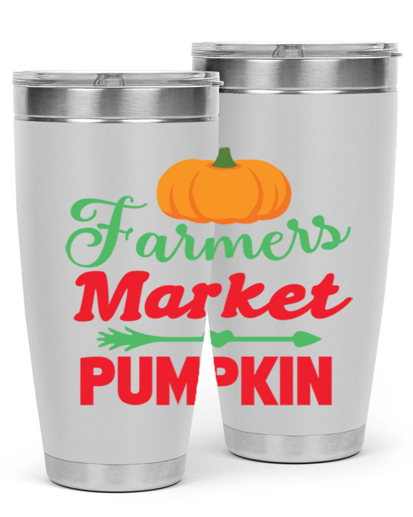 FarmersMarketPumpkin 180#- fall- Tumbler