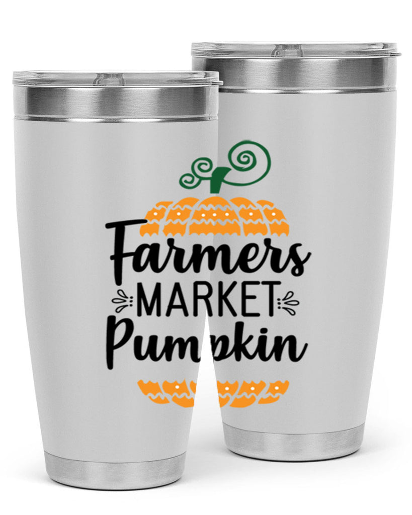 Farmersmarketpumpkin 179#- fall- Tumbler