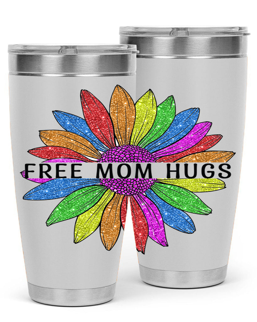 Free Mom Hugs Gay Pride Lgbt Flower 26#- lgbt- Tumbler