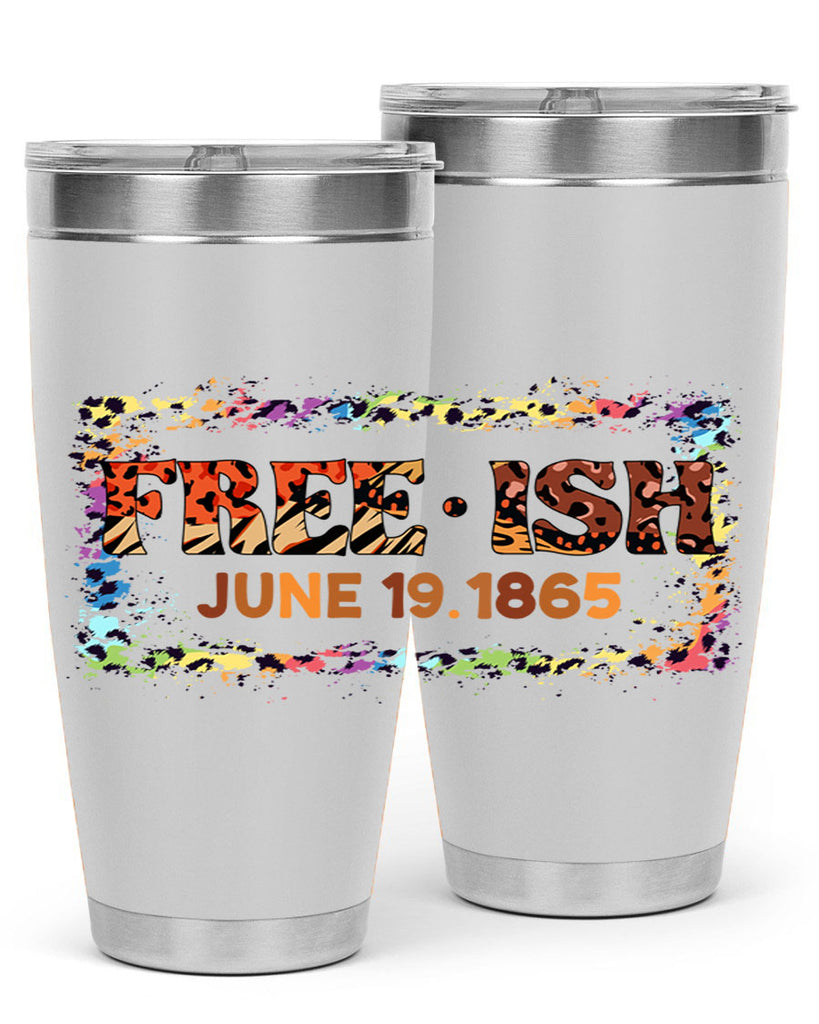 FreeIsh June 1865 Junteenth Png 32#- Juneteenth- tumbler