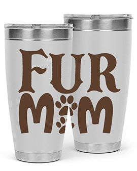 Fur Mom Style 88#- dog- Tumbler