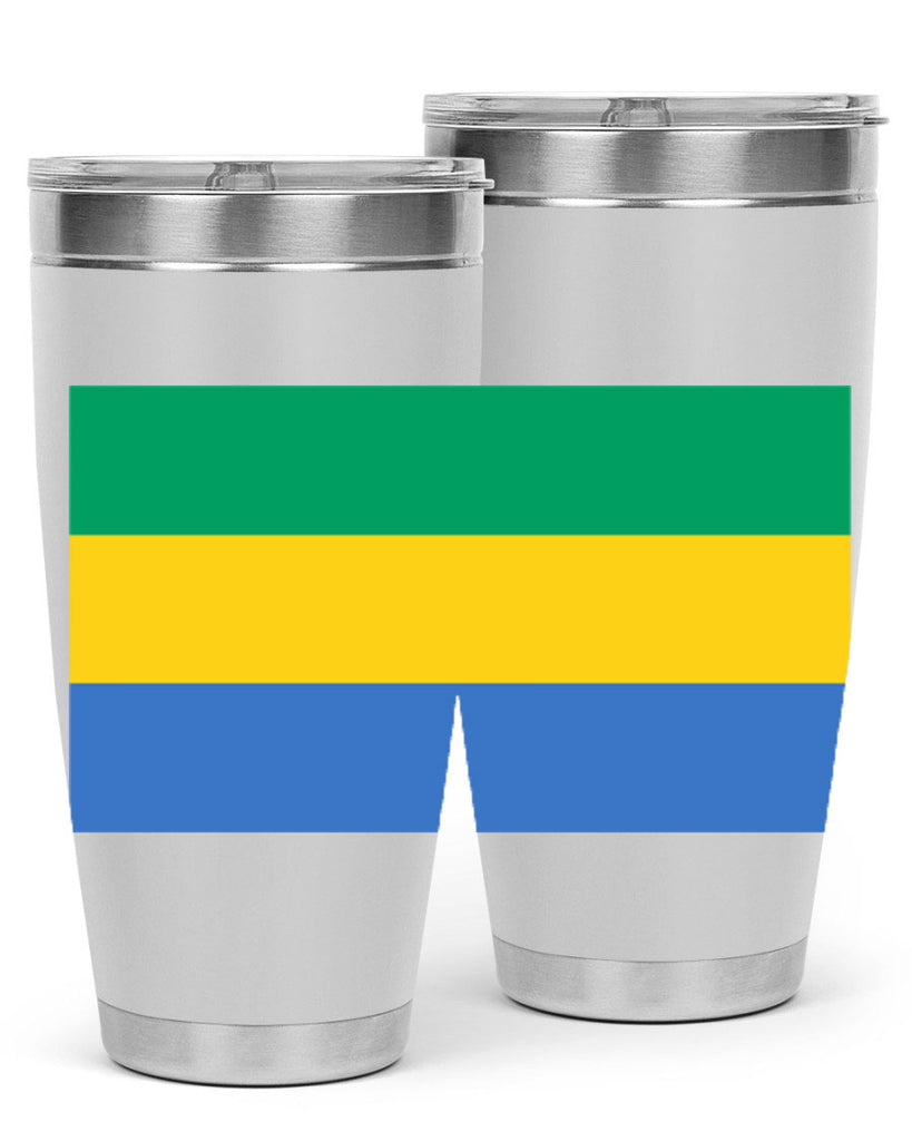 Gabon 136#- world flags- Tumbler